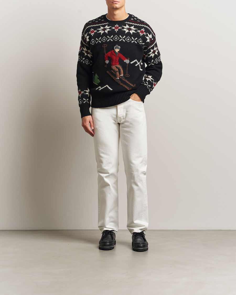 Heren | Truien | Polo Ralph Lauren | Wool Skier Sweater Black Combo