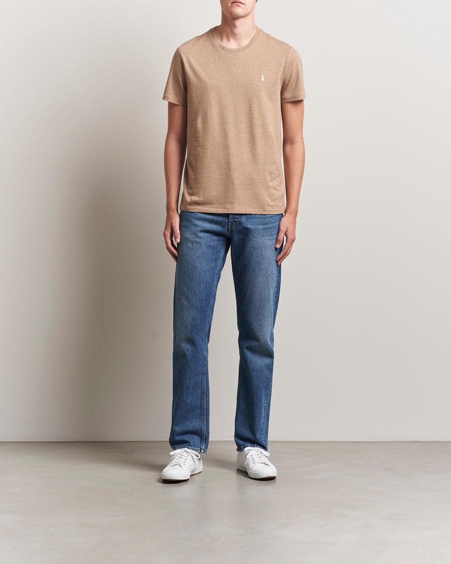 Heren | T-shirts | Polo Ralph Lauren | Crew Neck T-Shirt Grey Cloud Heather