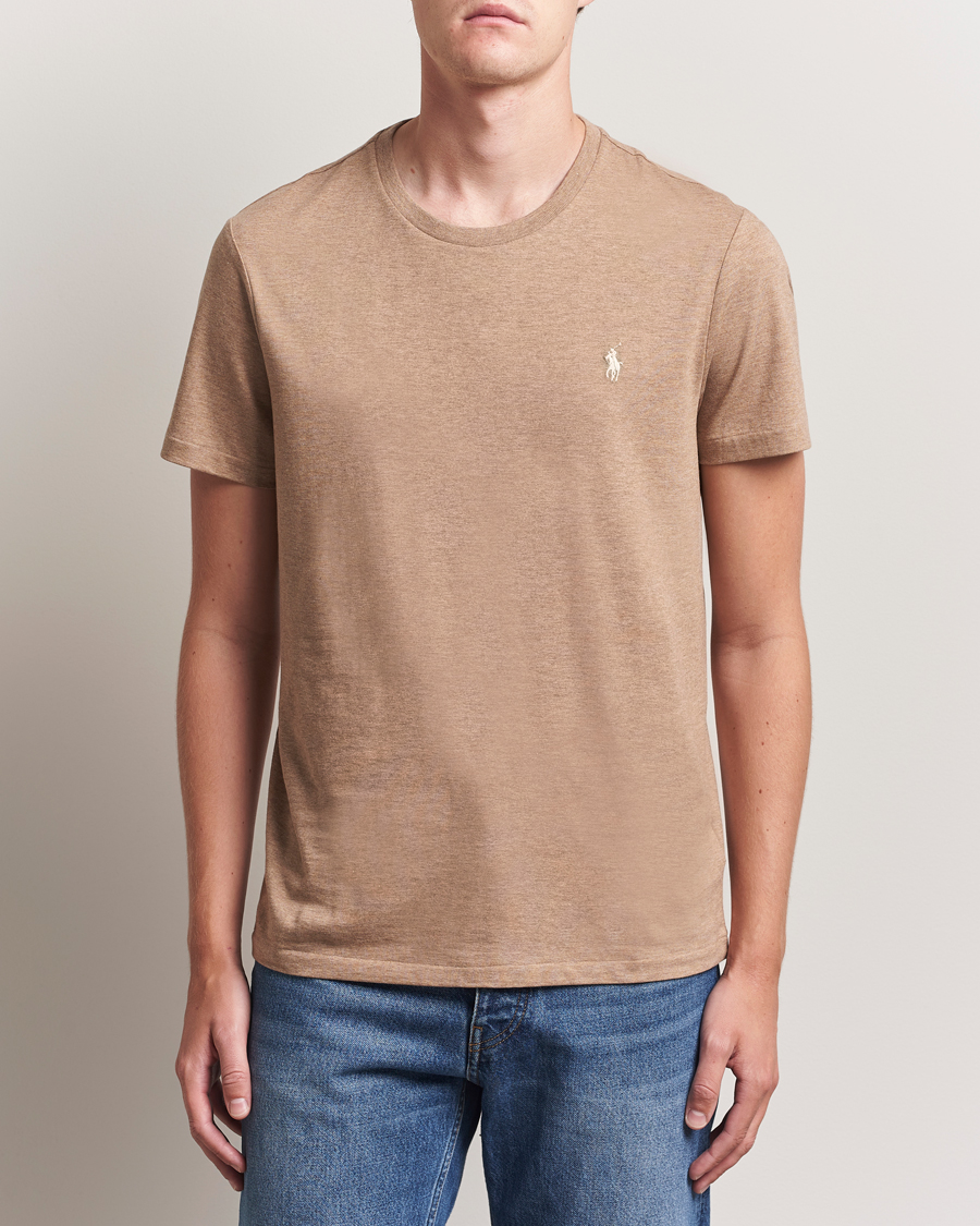 Heren | T-shirts | Polo Ralph Lauren | Crew Neck T-Shirt Grey Cloud Heather