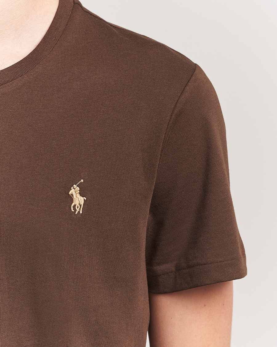 Heren | T-shirts | Polo Ralph Lauren | Crew Neck T-Shirt Nutmeg Brown