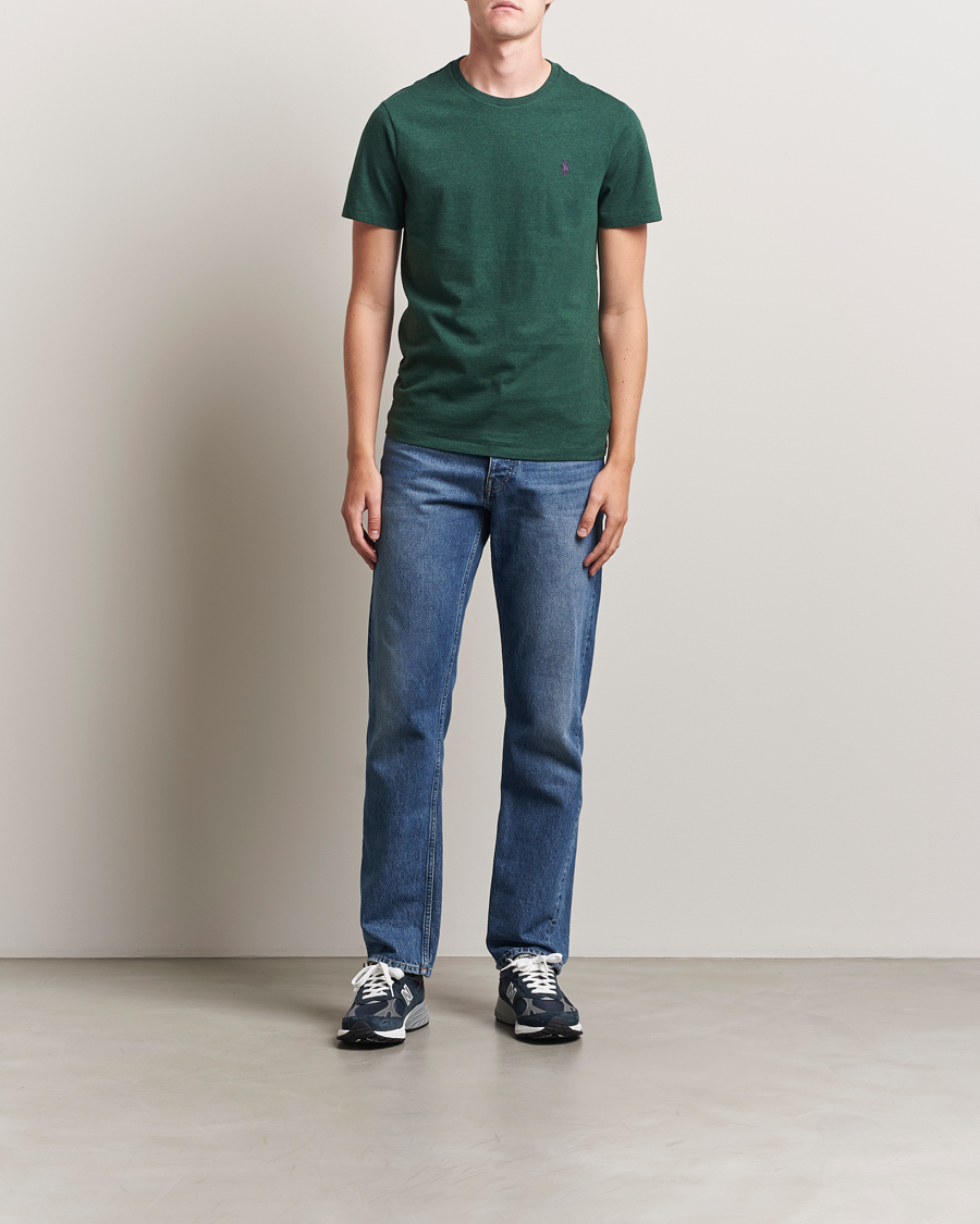 Heren | T-shirts | Polo Ralph Lauren | Crew Neck T-Shirt Scotch Pine Heather