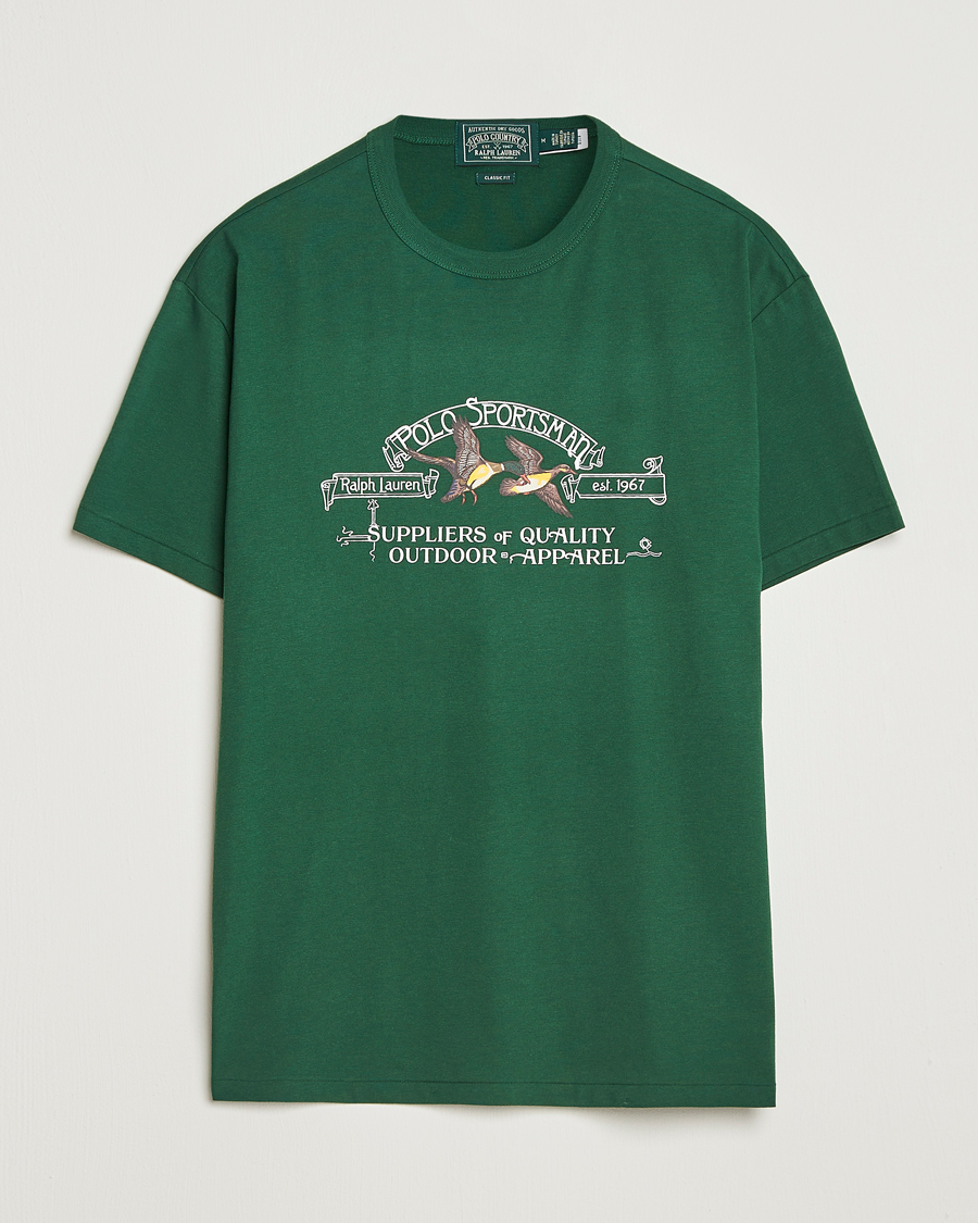 Heren | T-shirts | Polo Ralph Lauren | Classic Fit Logo T-Shirt Vintage Pine