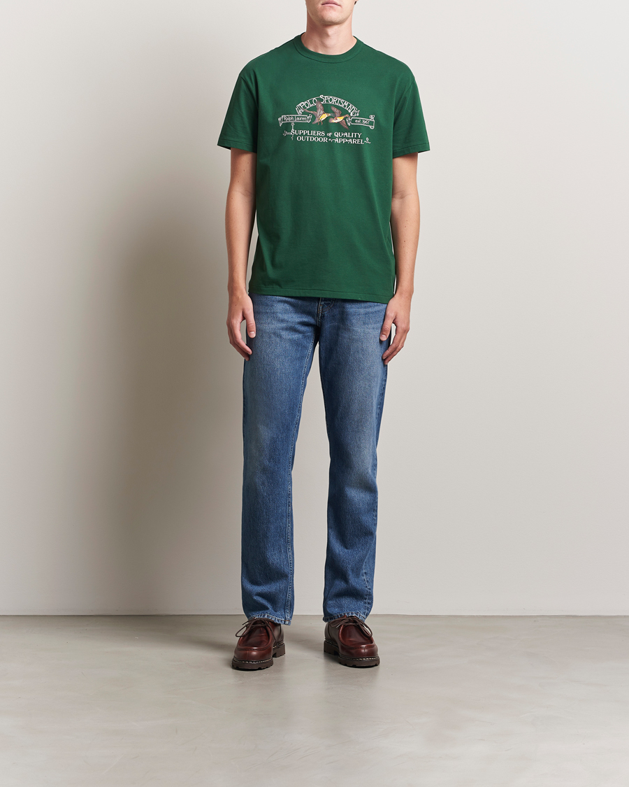 Heren | T-shirts | Polo Ralph Lauren | Classic Fit Logo T-Shirt Vintage Pine