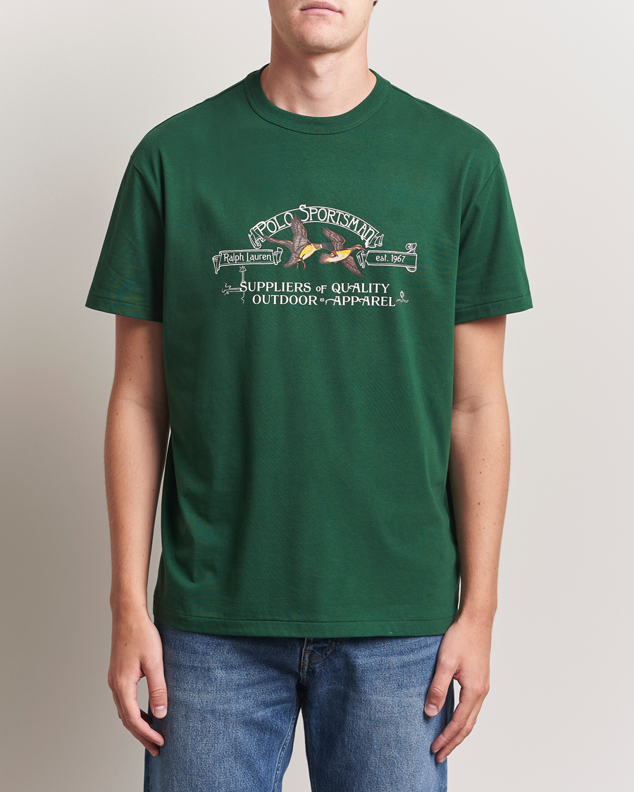 Heren | T-shirts | Polo Ralph Lauren | Classic Fit Logo T-Shirt Vintage Pine
