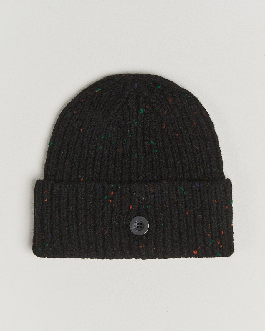 Heren | Mutsen | Carhartt WIP | Anglistic Wool/Cotton Beanie Black