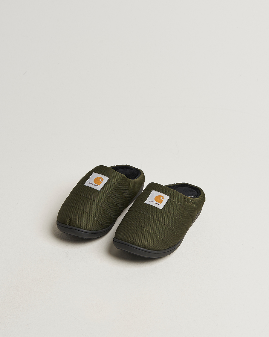 Heren | Carhartt WIP Cordura Slippers Olive | Carhartt WIP | Cordura Slippers Olive