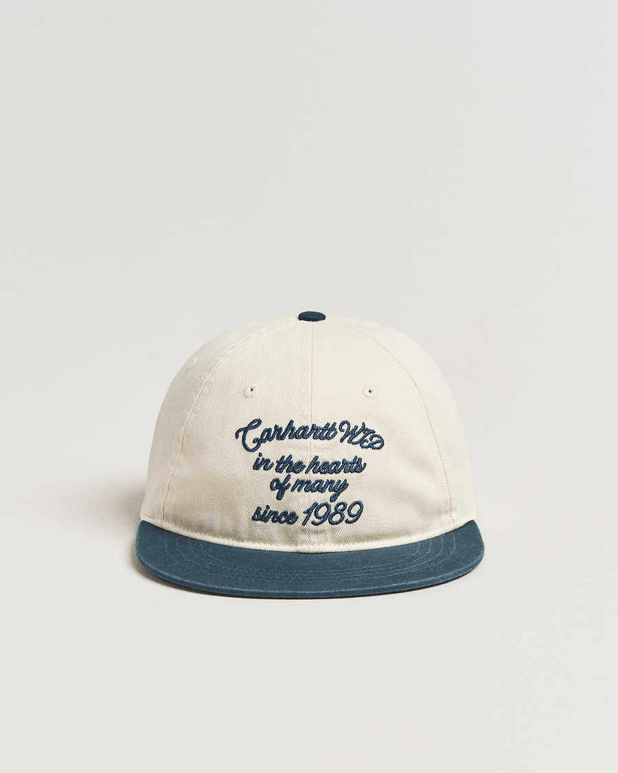 Heren | Hoeden en petten | Carhartt WIP | Alston Cap Natural/Deep Lagon