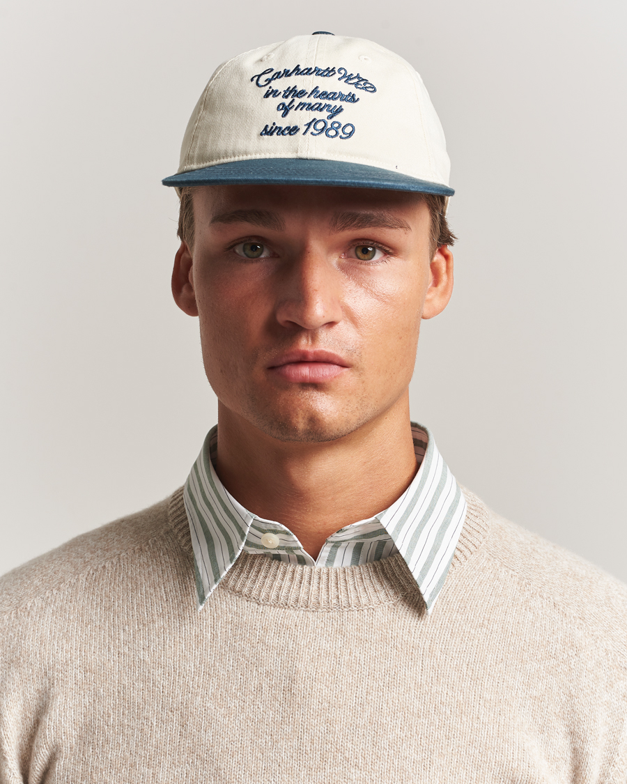 Heren | Hoeden en petten | Carhartt WIP | Alston Cap Natural/Deep Lagon