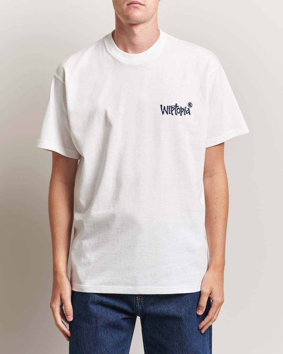 Heren | T-shirts | Carhartt WIP | Wiptopia Script T-Shirt White