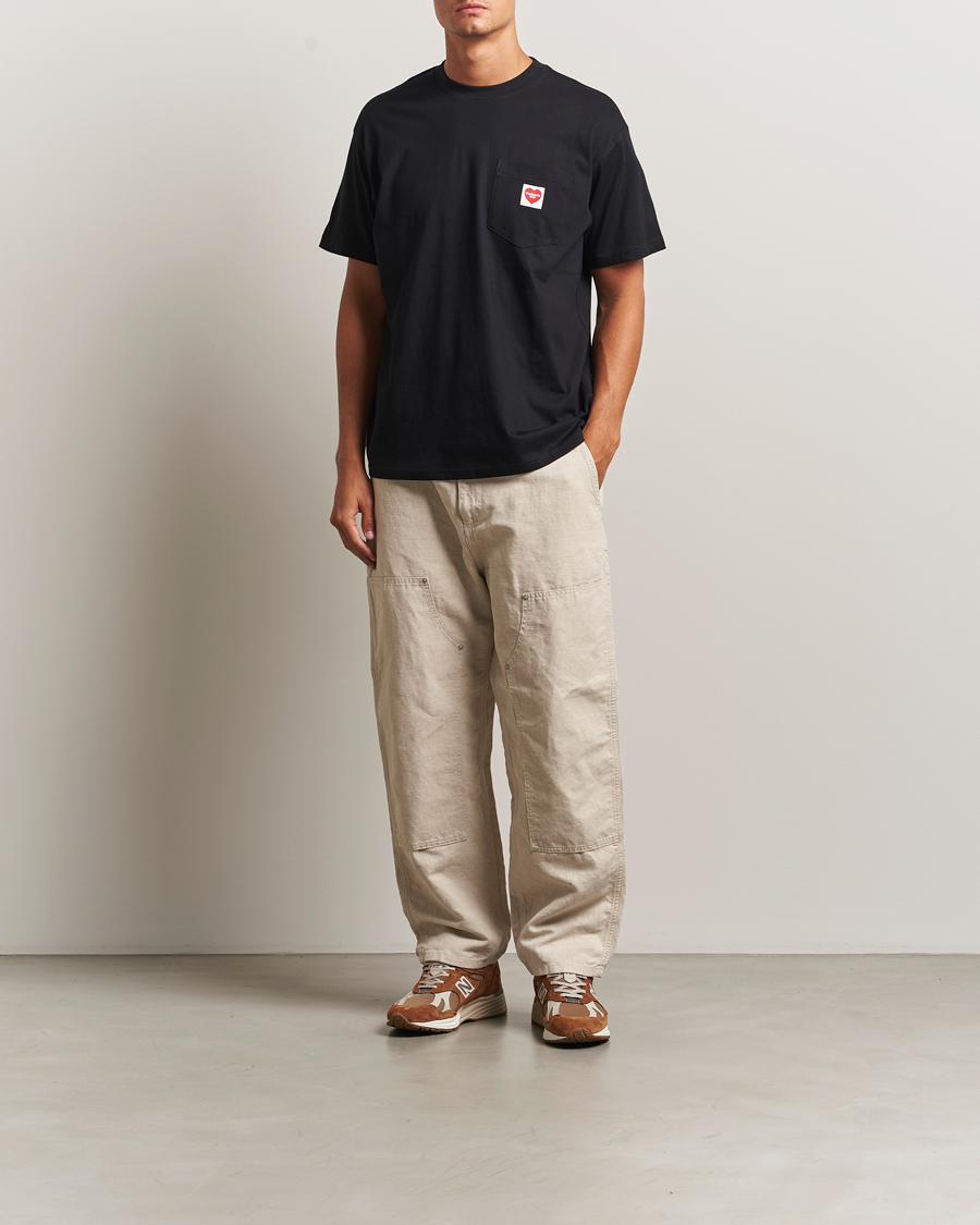 Heren | T-shirts | Carhartt WIP | Pocket Heart T-Shirt Black