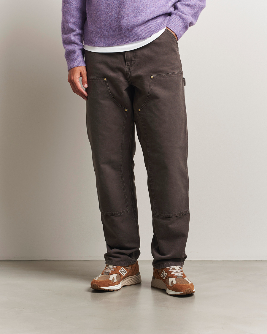 Heren | Broeken | Carhartt WIP | Double Knee Pants Tobacco