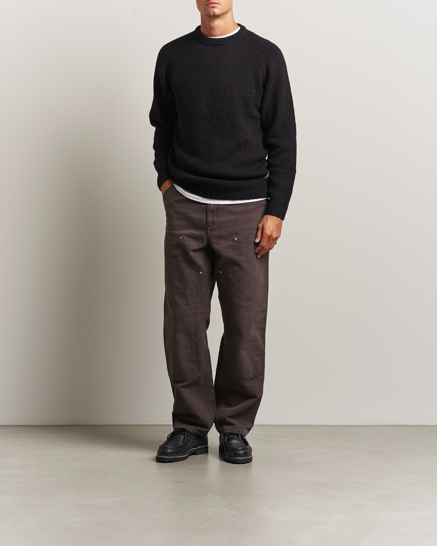 Heren | Truien | Carhartt WIP | Anglistic Wool/Cotton Sweater Black