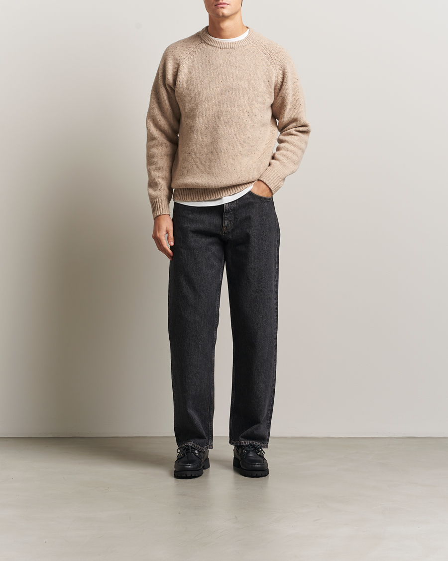 Heren | Truien | Carhartt WIP | Anglistic Wool/Cotton Sweater Fleur De Sel