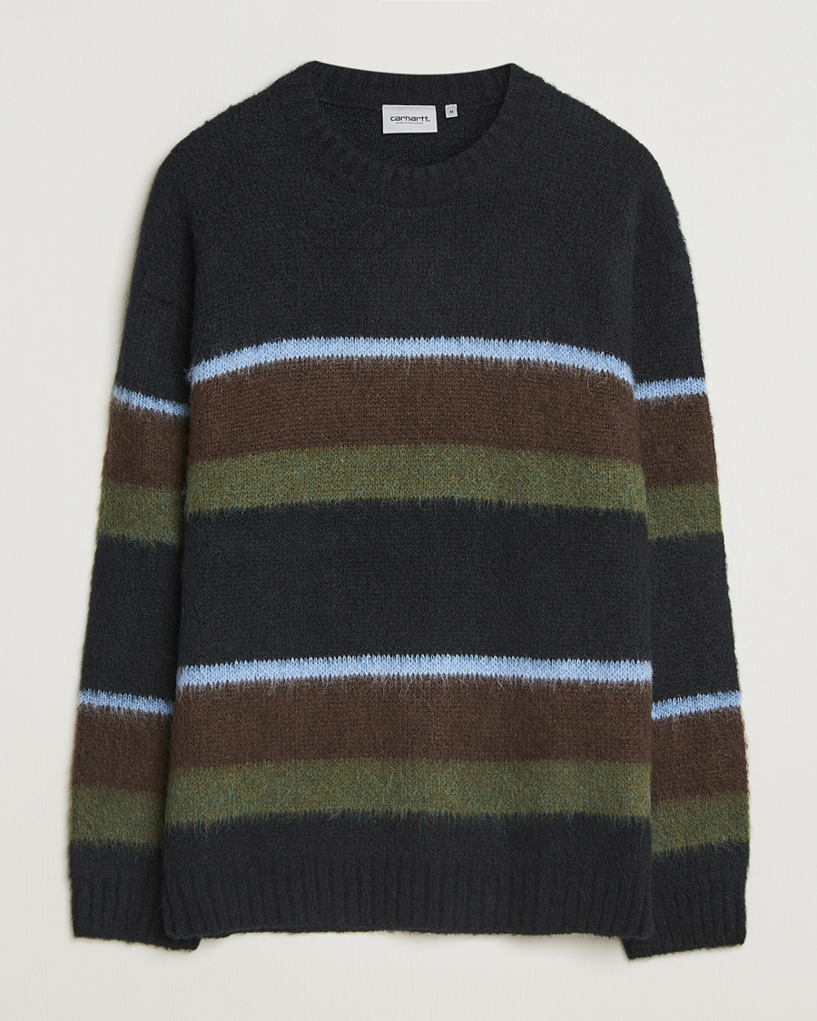 Heren | Truien | Carhartt WIP | Merton Striped Alpaca Sweater Palisander