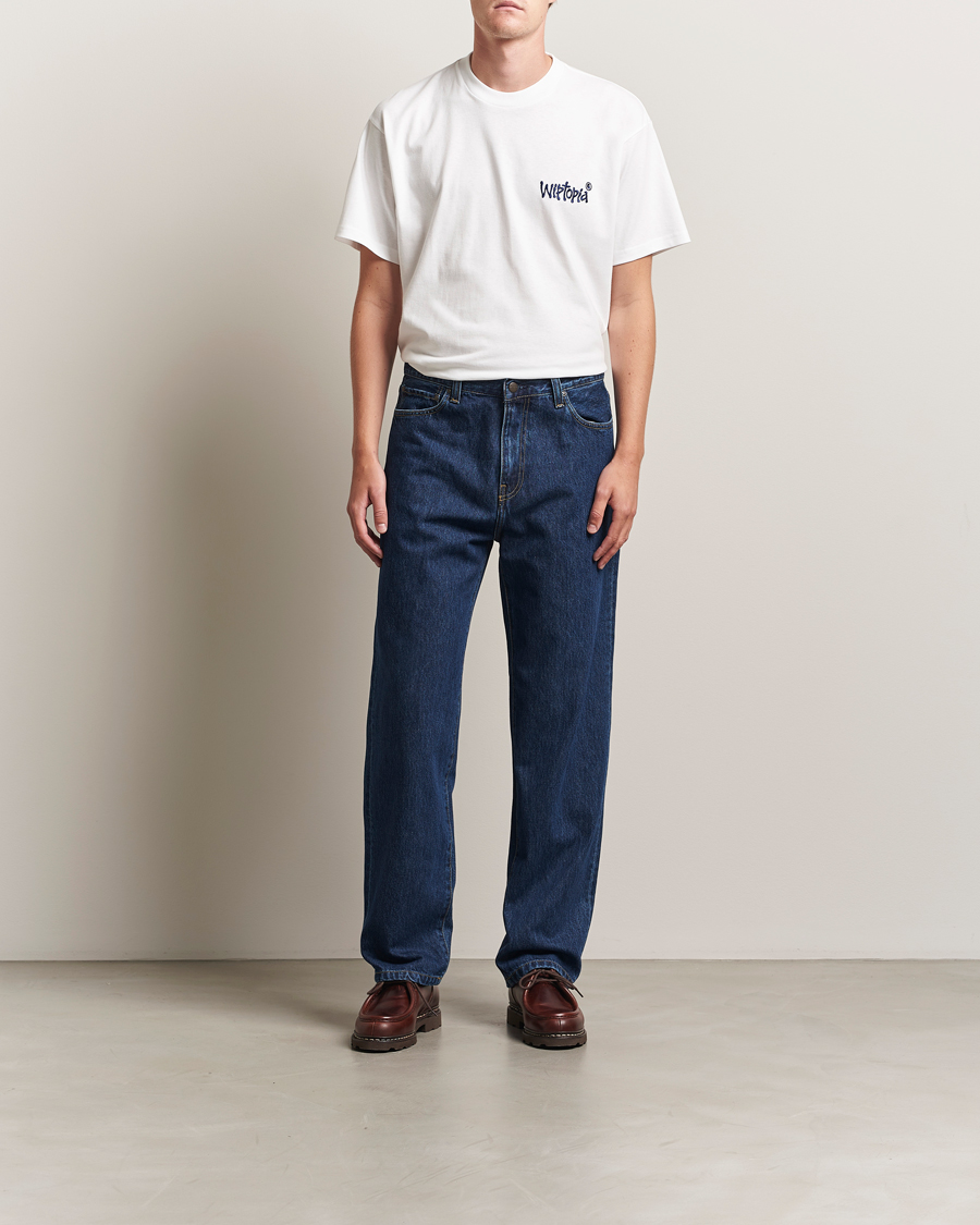 Heren | Jeans | Carhartt WIP | Aaron Pant Smith Denim Stone Wash