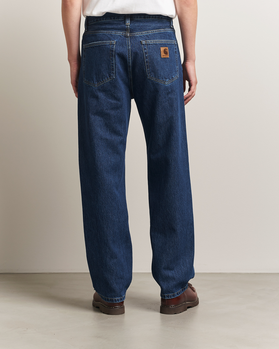 Heren | Jeans | Carhartt WIP | Aaron Pant Smith Denim Stone Wash
