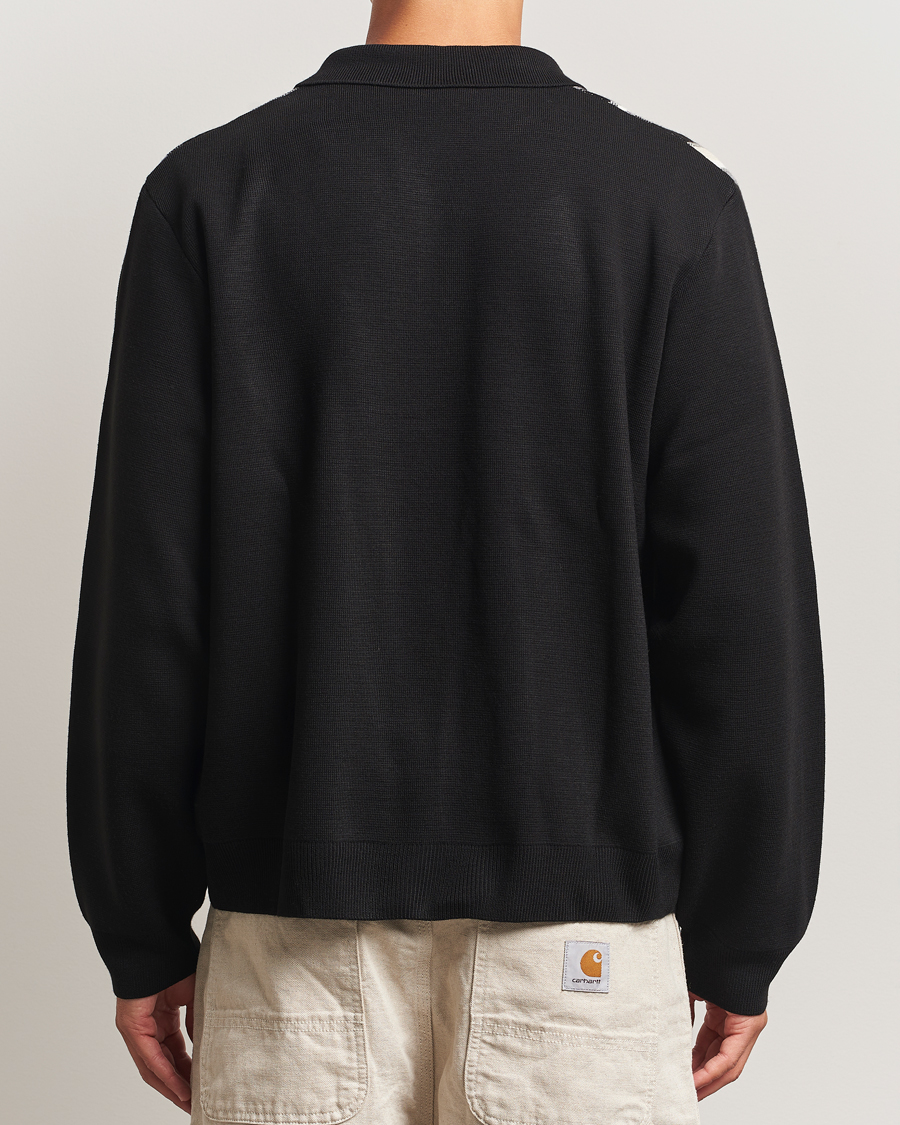 Heren | Truien | Carhartt WIP | Bainter Striped Cardigan Black