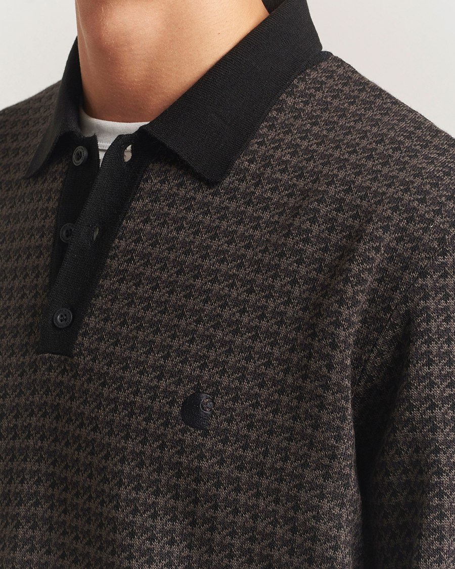 Heren | Truien | Carhartt WIP | Lowis Houndstooth Polo Vitola Heater