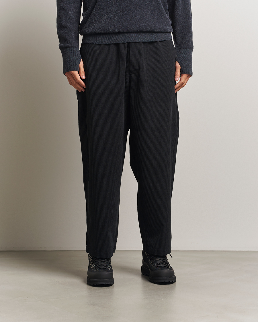 Heren | Broeken | Goldwin | Wale Corduroy Straight Pants Black
