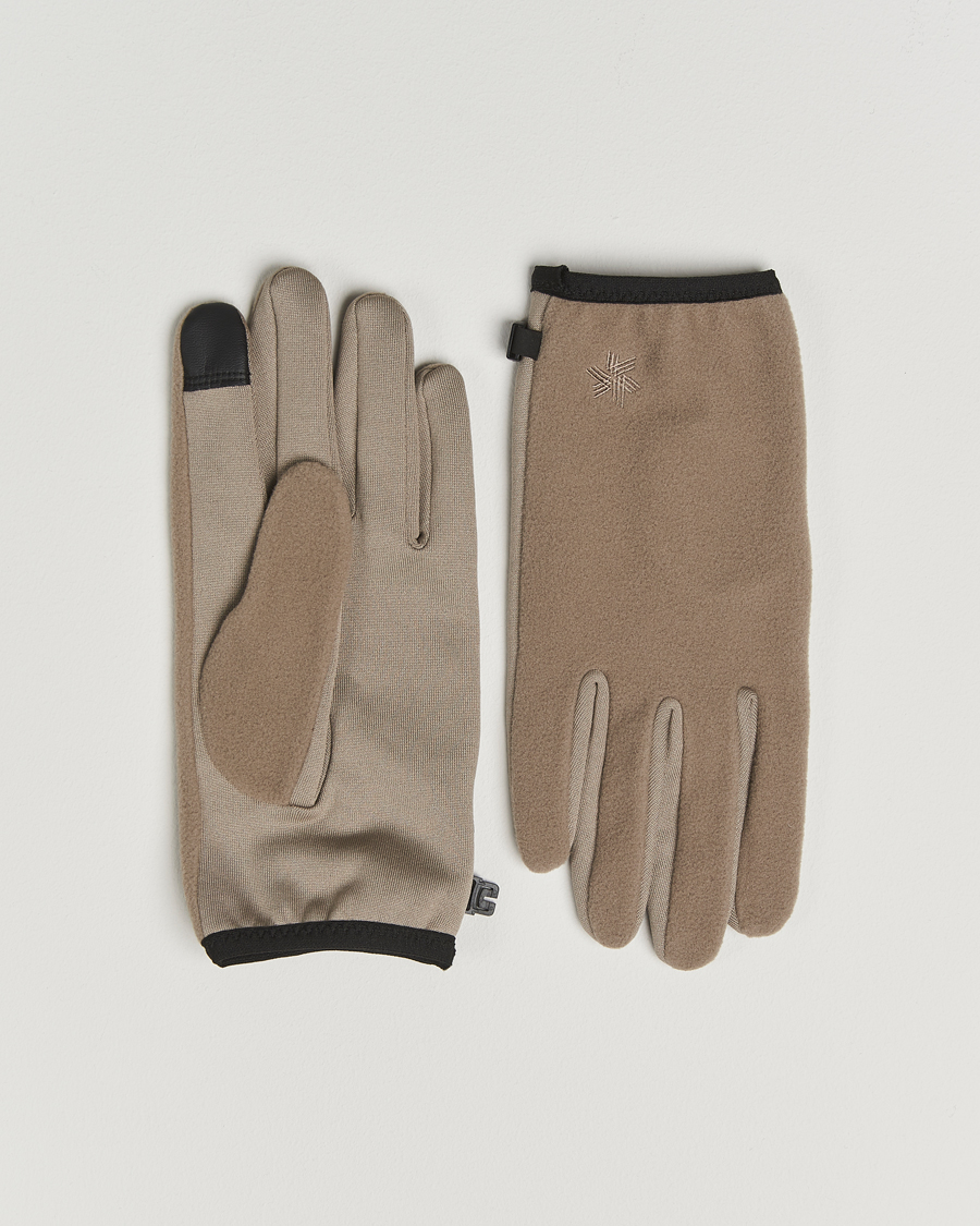 Heren | Handschoenen | Goldwin | Polartec Powerstretch Gloves Beige