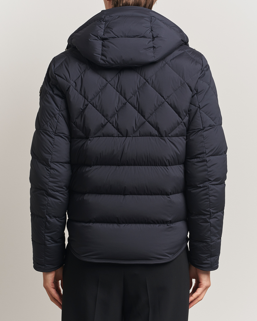 Heren | Jassen | Moncler | Cecaud Down Biker Jacket Navy