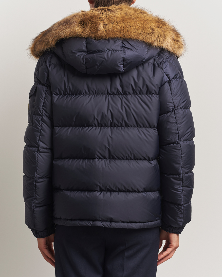 Heren | Jassen | Moncler | Maya Faux Fur Jacket Navy