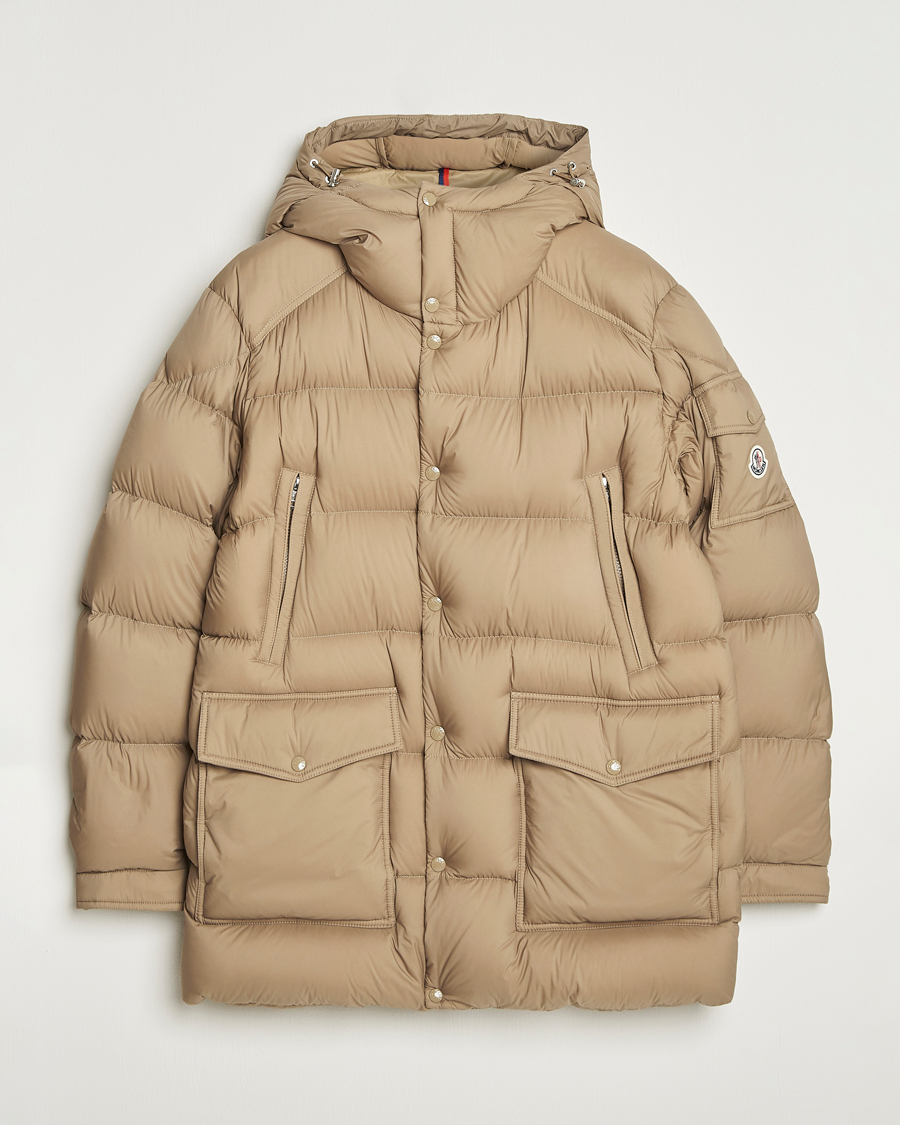 Heren | Jassen | Moncler | Bretagne Down Parka Beige