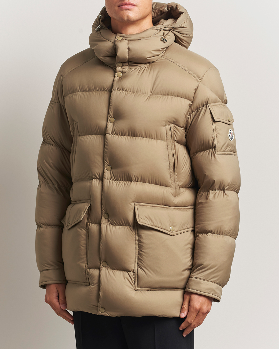 Heren | Jassen | Moncler | Bretagne Down Parka Beige