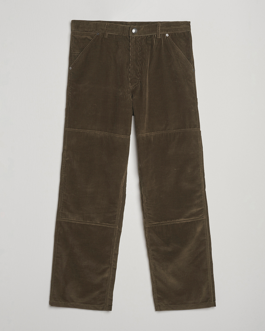 Heren | Broeken | Moncler | Corduroy Drawstring Trousers Military
