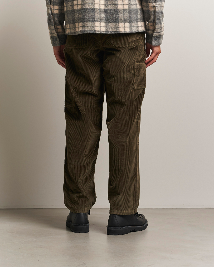 Heren | Broeken | Moncler | Corduroy Drawstring Trousers Military