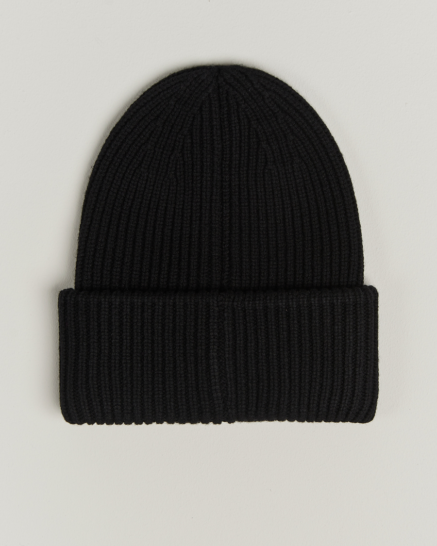 Heren | Moncler Cashmere Beanie Black | Moncler | Cashmere Beanie Black