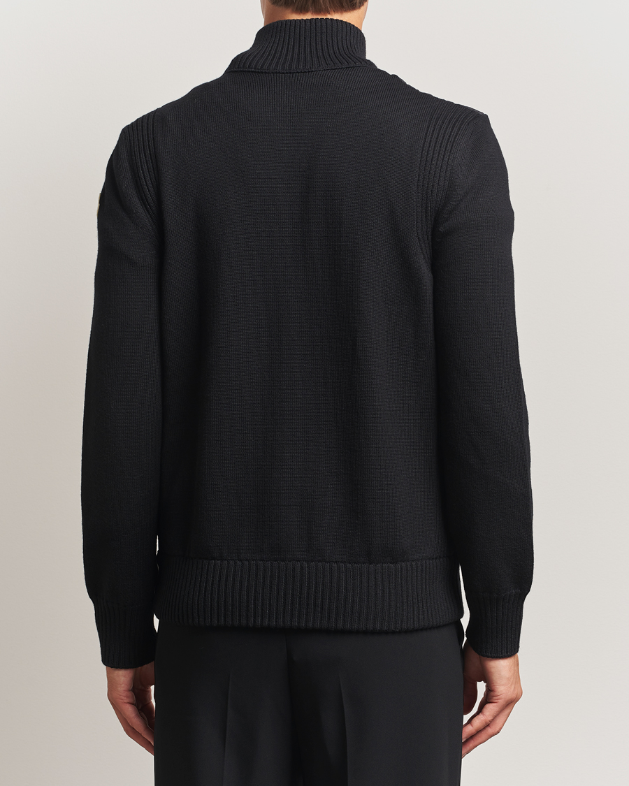 Heren | Truien | Moncler | Padded Zip Cardigan Black