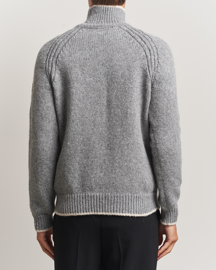 Heren | Truien | Moncler | Wool Turtleneck Grey Melange