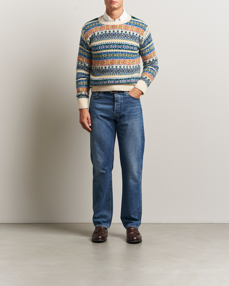 Heren | Truien | Morris | Fair Isle Sweater Multi
