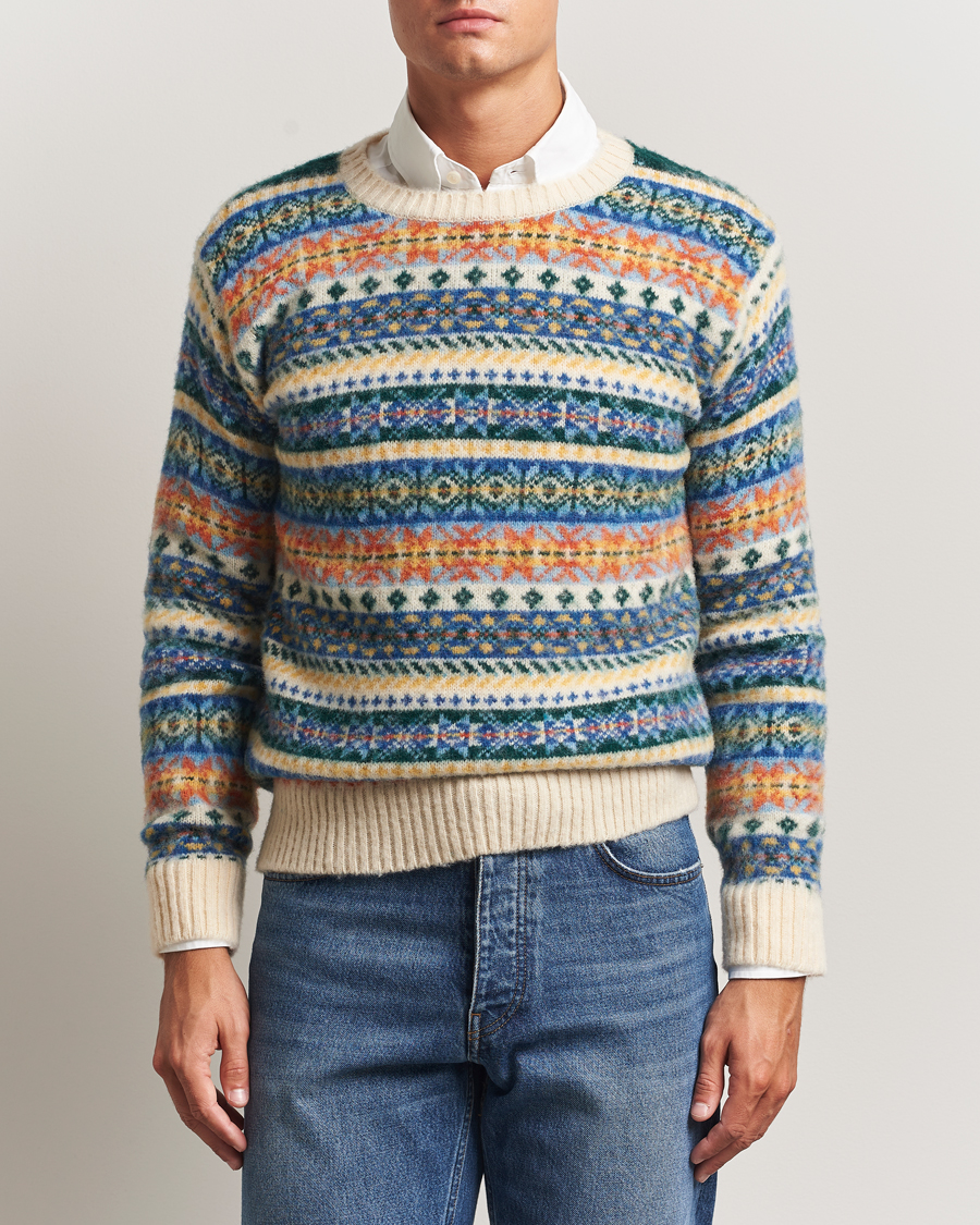 Heren | Truien | Morris | Fair Isle Sweater Multi