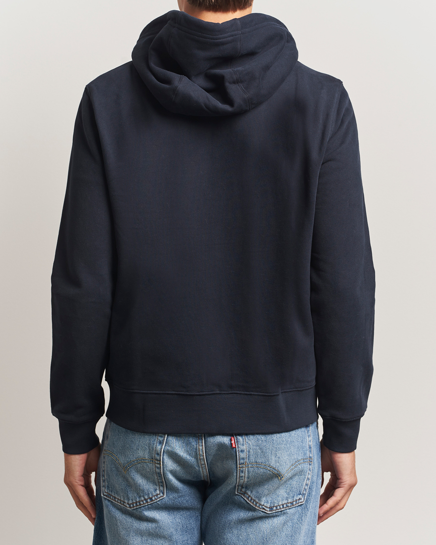 Heren | Truien | Morris | Brandon Lily Full Zip Hoodie Old Blue