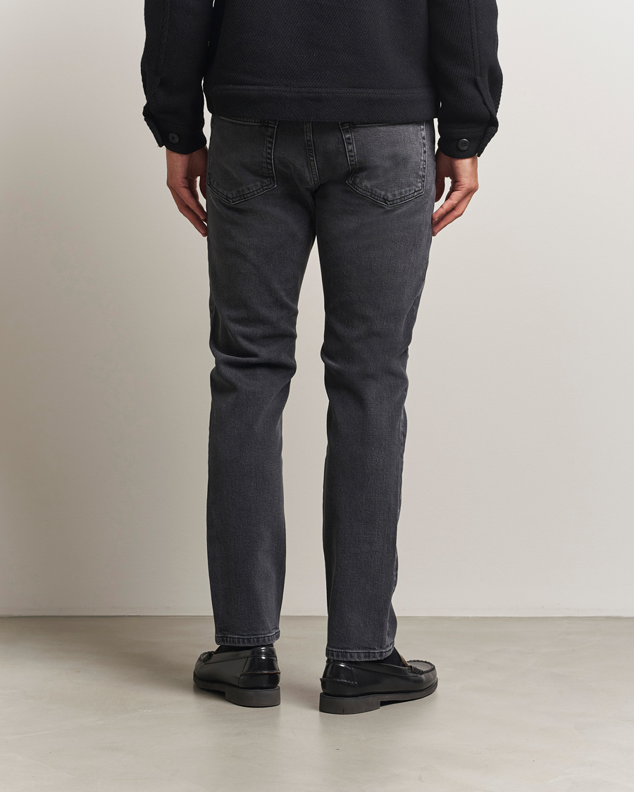 Heren | Jeans | Jeanerica | TM005 Tapered Jeans Black Overdye