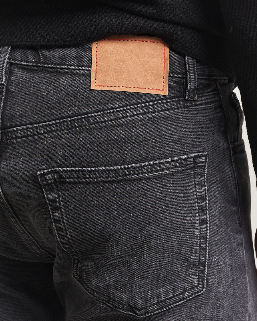 Heren | Jeans | Jeanerica | TM005 Tapered Jeans Black Overdye