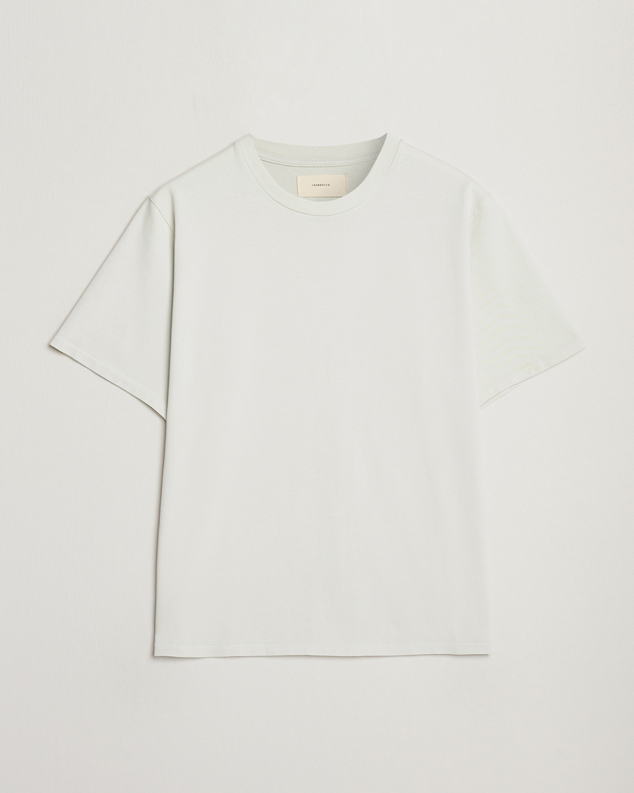 Heren | T-shirts | Jeanerica | Delon Crew Neck T-Shirt Putty