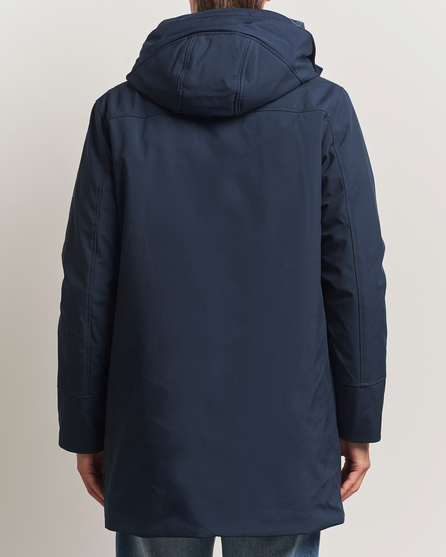 Heren | Jassen | KnowledgeCotton Apparel | Climateshell Padded Jacket Navy