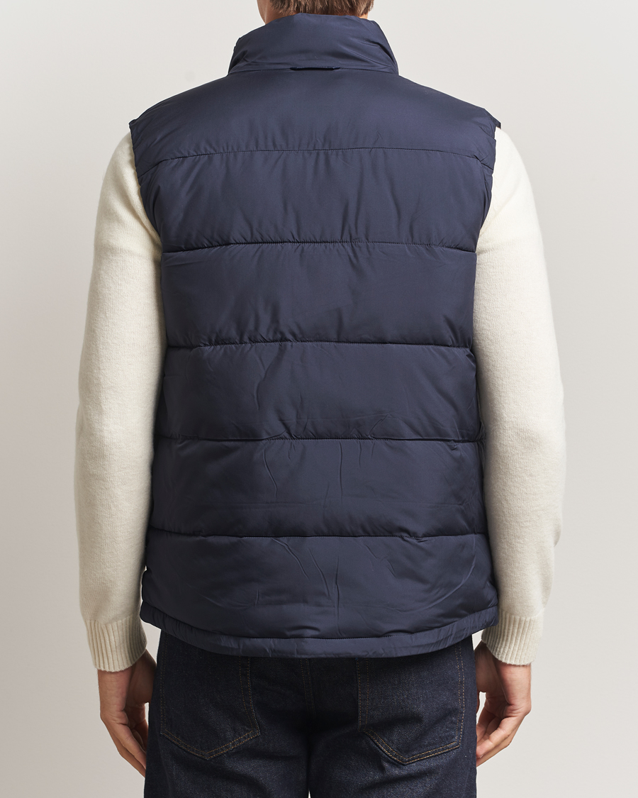 Heren | Gilets | KnowledgeCotton Apparel | Puffer Vest Night Sky