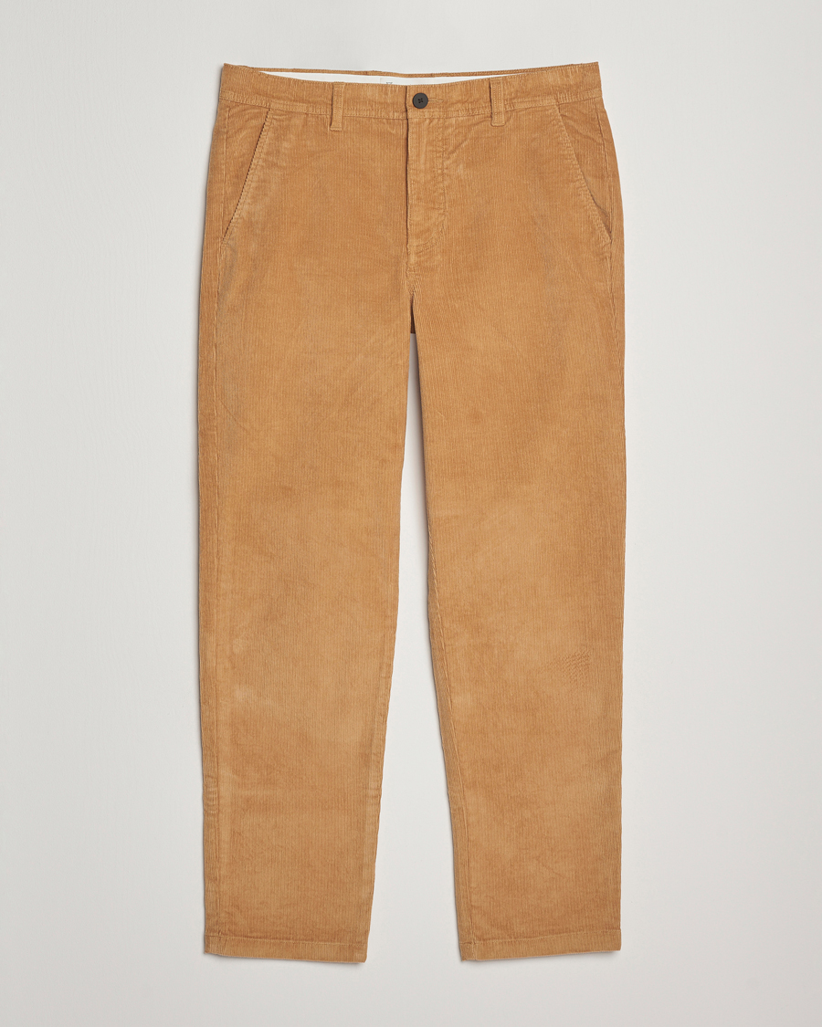Heren | Broeken | KnowledgeCotton Apparel | Chuck Regular Cord Trousers Cinamon