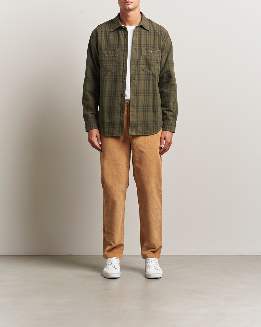 Heren | Broeken | KnowledgeCotton Apparel | Chuck Regular Cord Trousers Cinamon