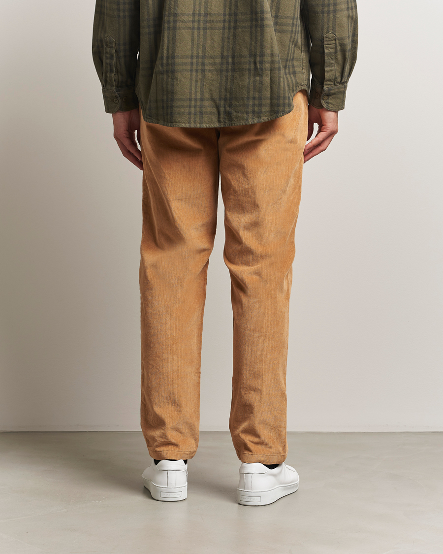 Heren | Broeken | KnowledgeCotton Apparel | Chuck Regular Cord Trousers Cinamon