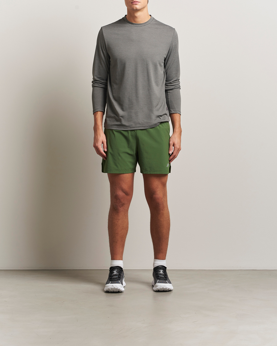 Heren | Korte broek | New Balance Running | Athletics 5 RC Shorts Dark Alpine Green