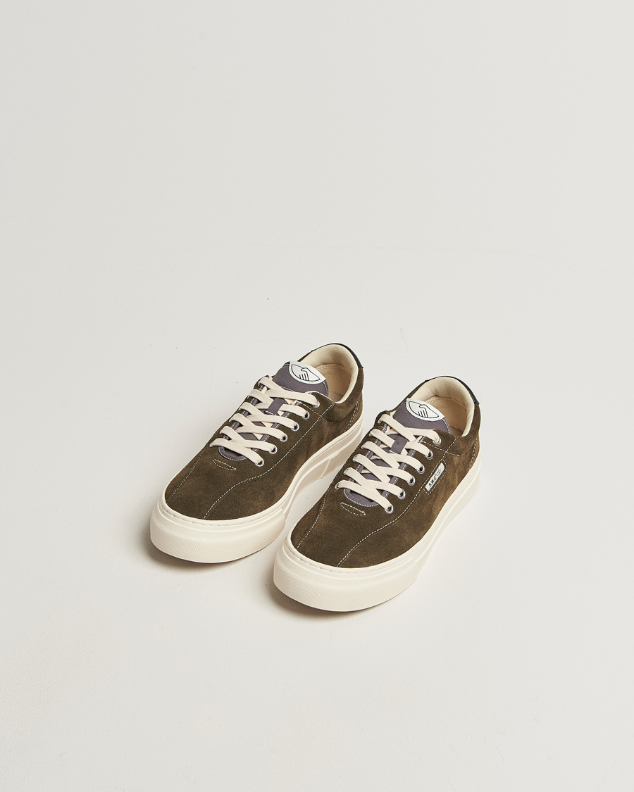 Heren | Sneakers | Stepney Workers Club | Dellow 02 Cupsole Suede Sneaker Woodland