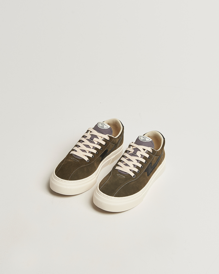 Heren | Sneakers | Stepney Workers Club | Dellow S-Strike Cupsole Suede Sneaker Woodland