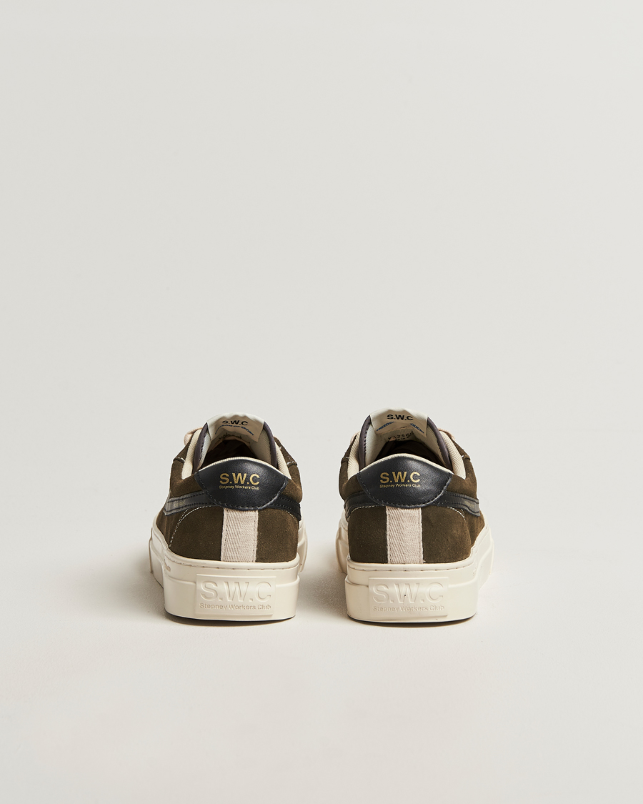 Heren | Sneakers | Stepney Workers Club | Dellow S-Strike Cupsole Suede Sneaker Woodland