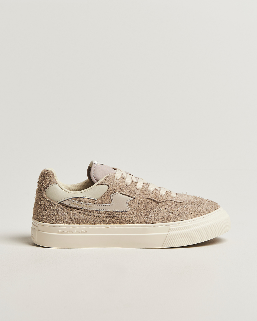 Heren | Sneakers | Stepney Workers Club | Pearl S-Strike Suede Sneaker Raw Taupe