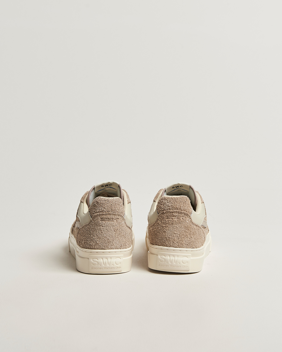 Heren | Sneakers | Stepney Workers Club | Pearl S-Strike Suede Sneaker Raw Taupe
